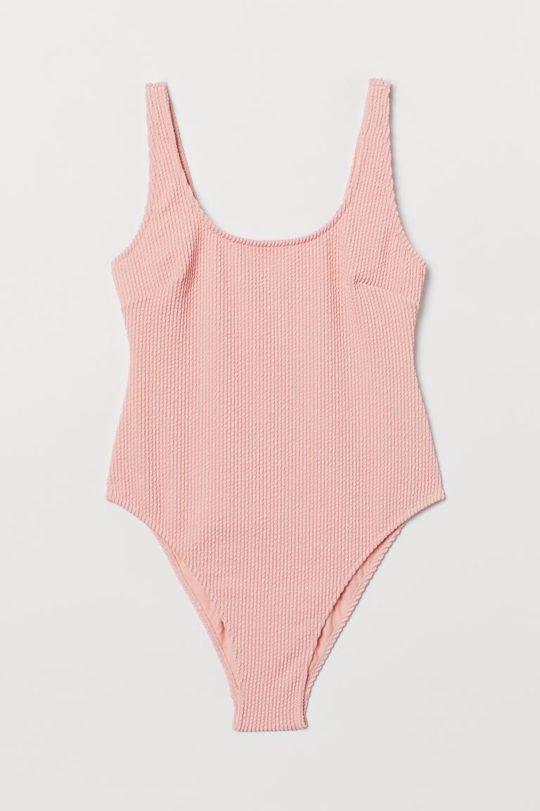 Crinkled Swimsuit High leg | H&M (US + CA)