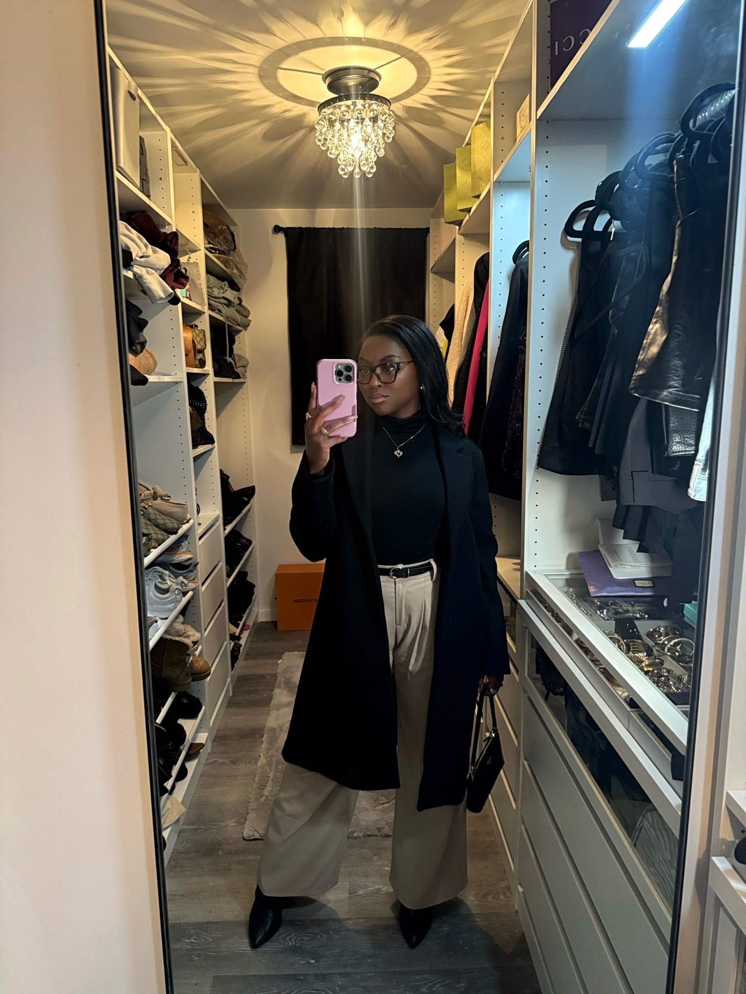 A night at the theater 🎭

High rise trousers, wide leg trousers, black turtleneck, black trench coat, classy chic look, work outfit, workwear, office outfit, trousers, turtleneck

Forever 21 has up to 70% sitewide! 

5’2 | 140lbs | size medium | size 8 shoe 


#LTKBeauty #LTKSaleAlert #LTKStyleTip