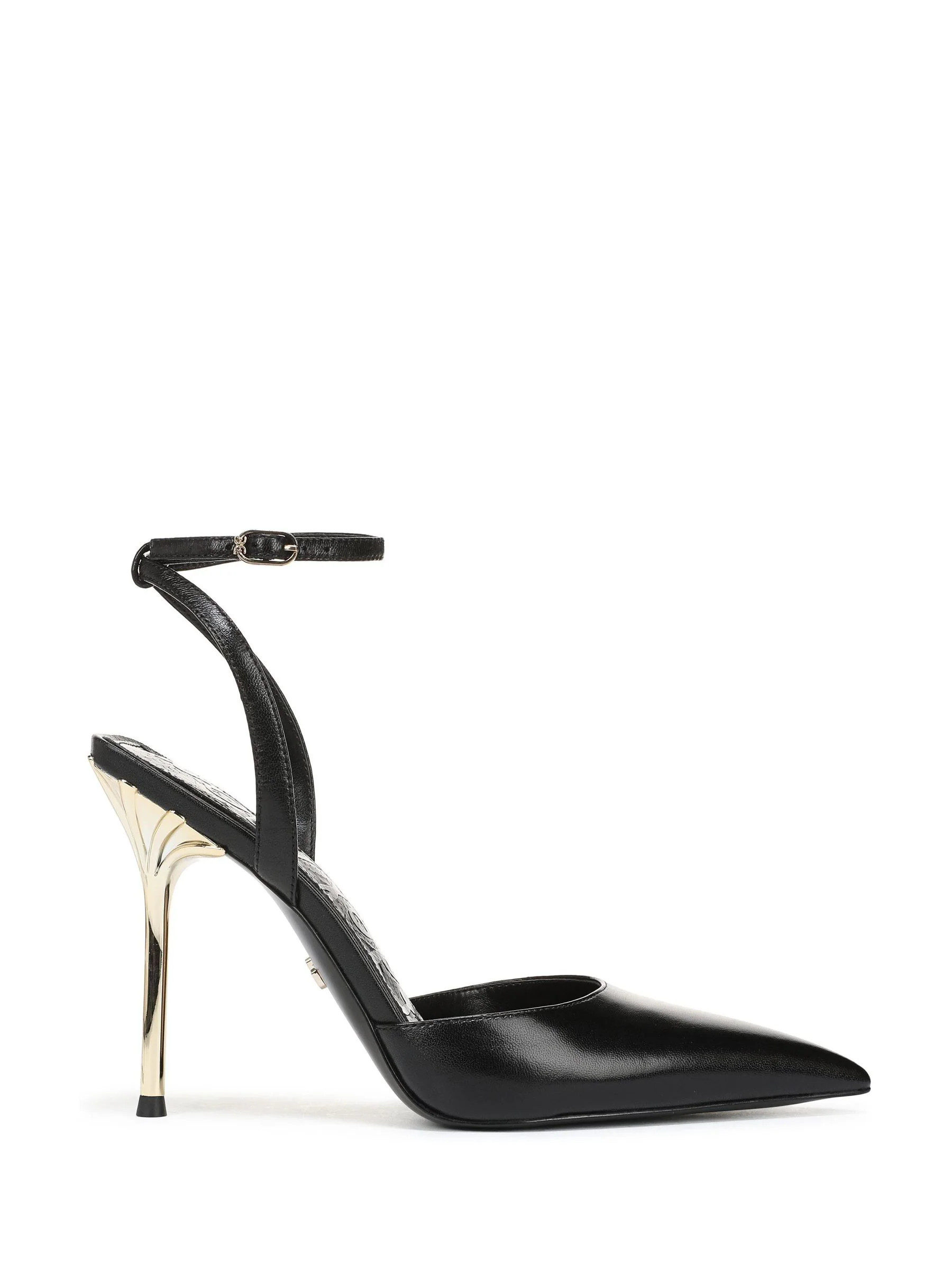 Sam Edelman Sam Edelman Black Osha Regular Fit Heeled Strappy Shoes | Next US
