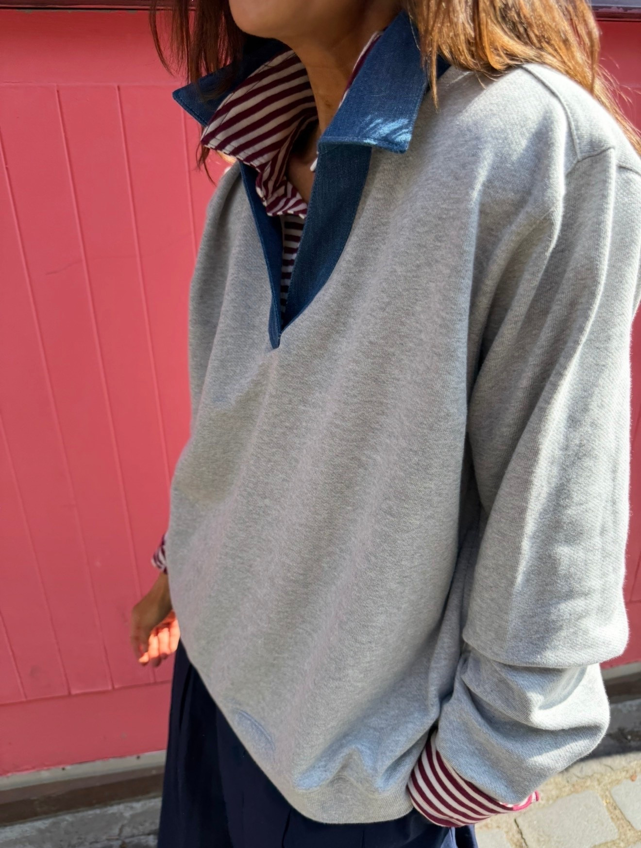 Sized up to a ten in the sweatshirt

#LTKautumn #LTKuk #LTKstyletip