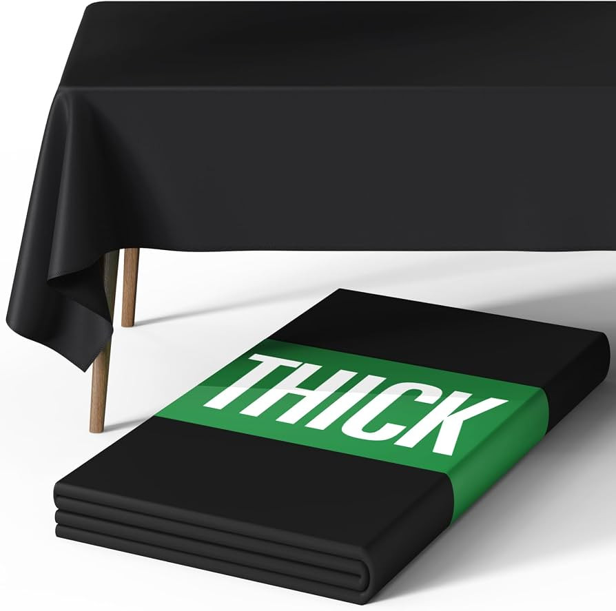 Pureegg Rectangle Table Cloth 60" x 84" – Durable Polyester Tablecloth Offers Reusable & Washab... | Amazon (US)