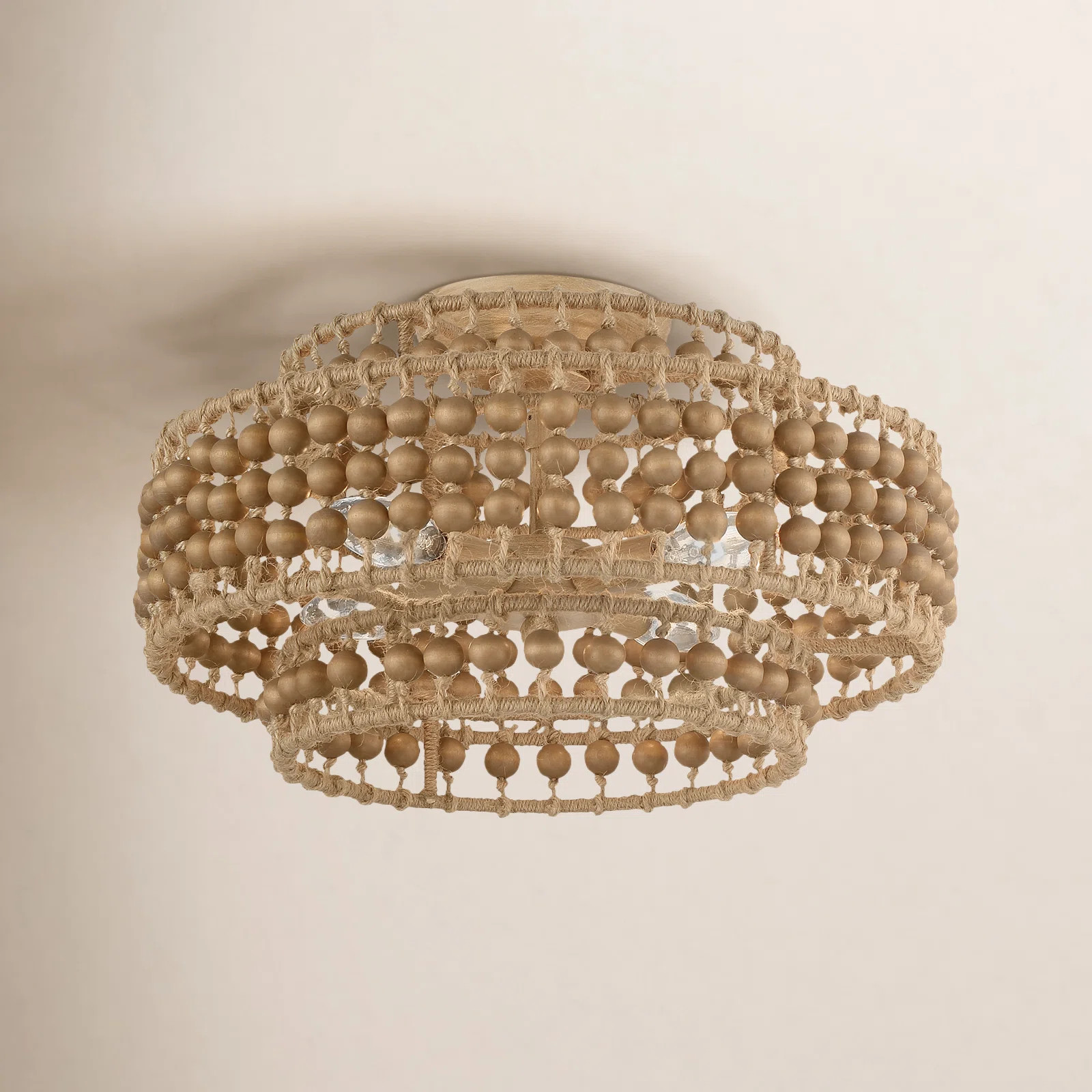 Ana 3 Light Semi Flush Mount | Birch Lane