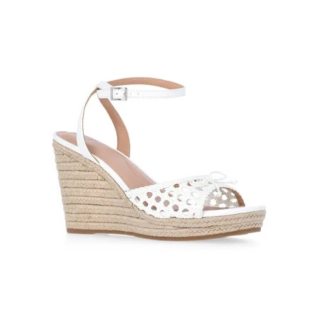 Time and Tru Women's Bow Espadrille Wedge Sandals | Walmart (US)