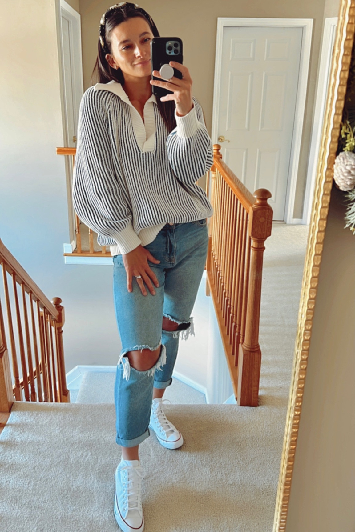 Cozy sweater 

#LTKSeasonal #LTKunder50 #LTKfit