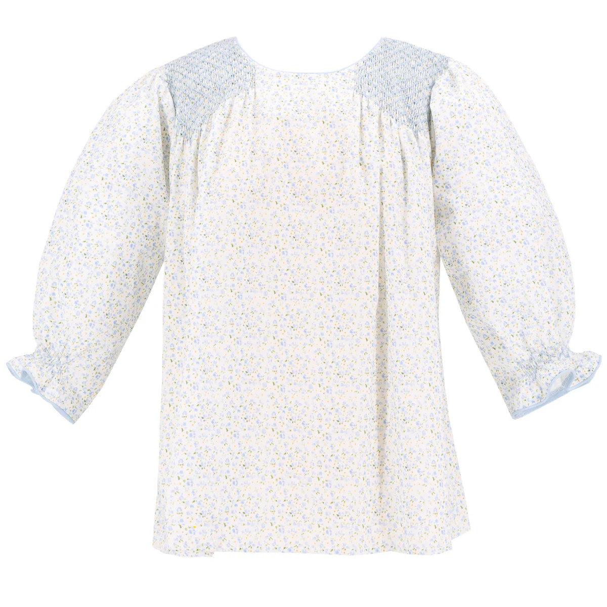 Women's Fall Floral Shirt - Blue | Dondolo
