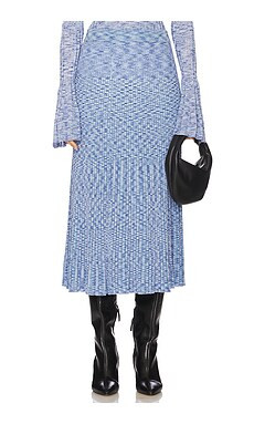 Zimmermann Mouline Midi Skirt in Blue Multi from Revolve.com | Revolve Clothing (Global)