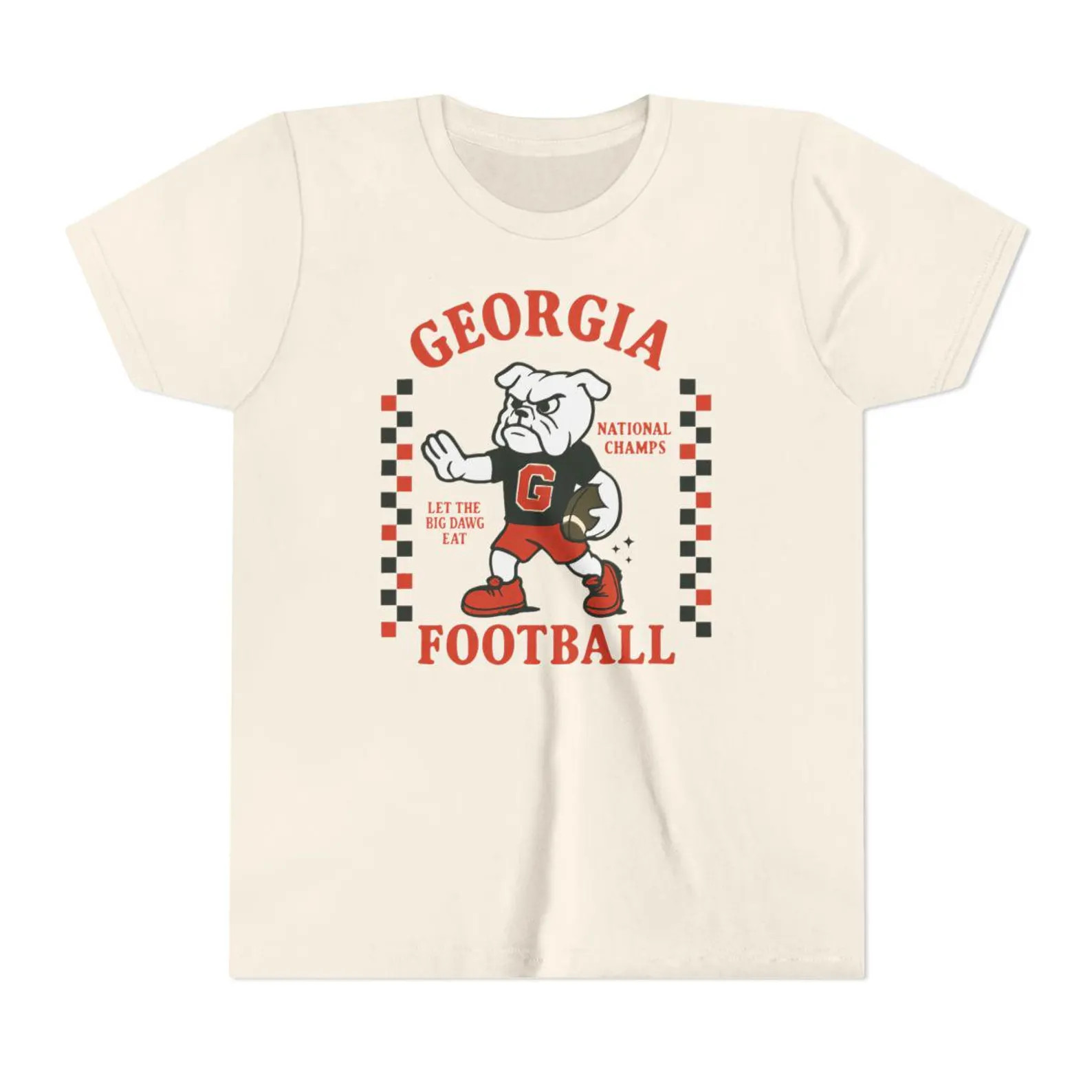 Kids UGA National Champs Youth Shirt – Georgia Bulldogs Kids Game Day Tee – Football T-shirt ... | Etsy (US)