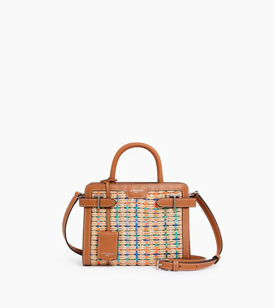 Emilie small raffia handbag | Le Tanneur