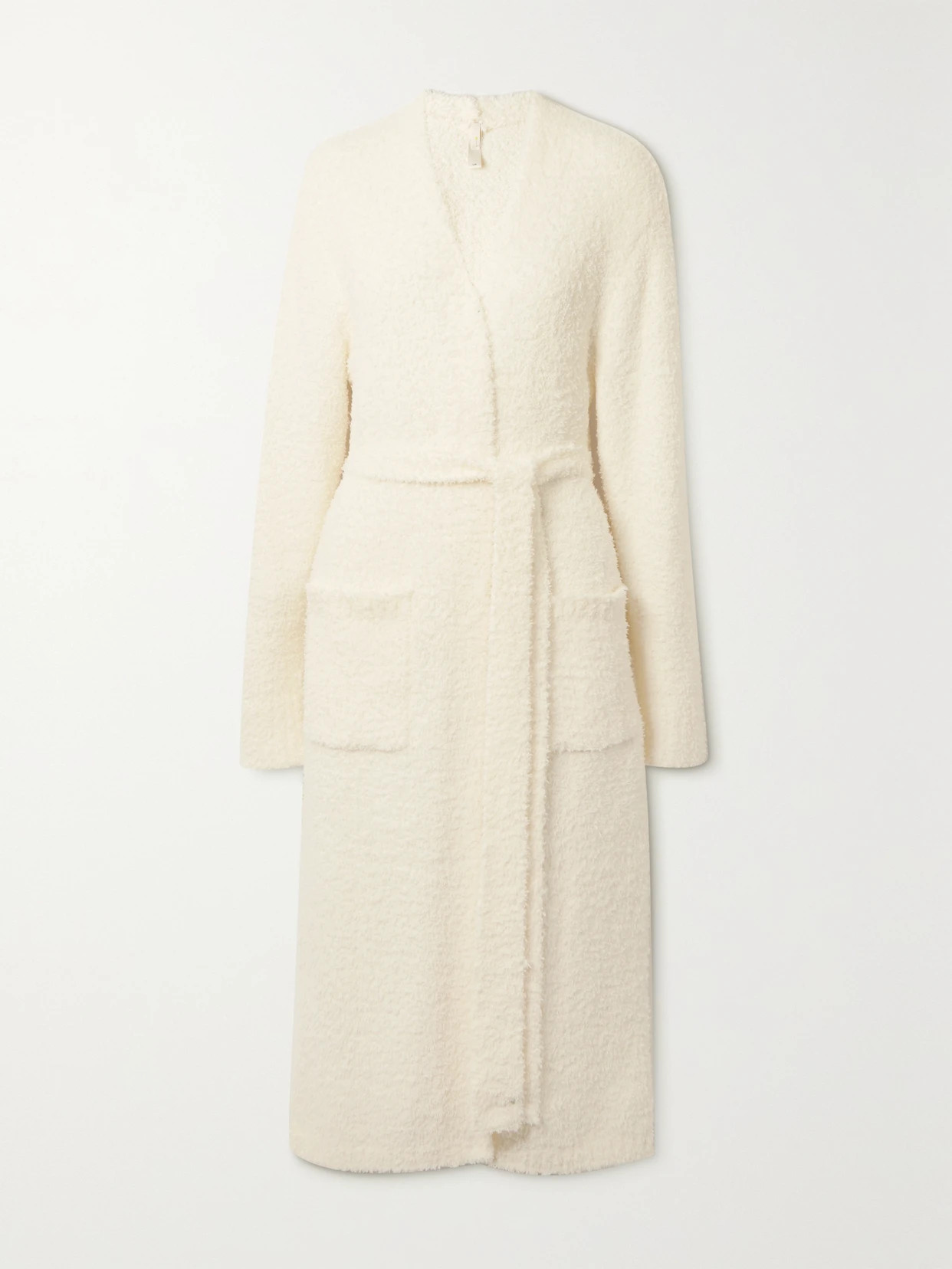 Skims - Cozy Knit Bouclé Robe - Bone | NET-A-PORTER (US)