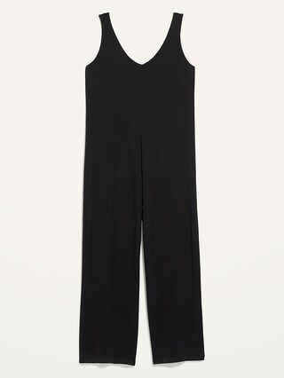 Sunday Sleep Cropped Wide-Leg Jumpsuit for Women | Old Navy (US)