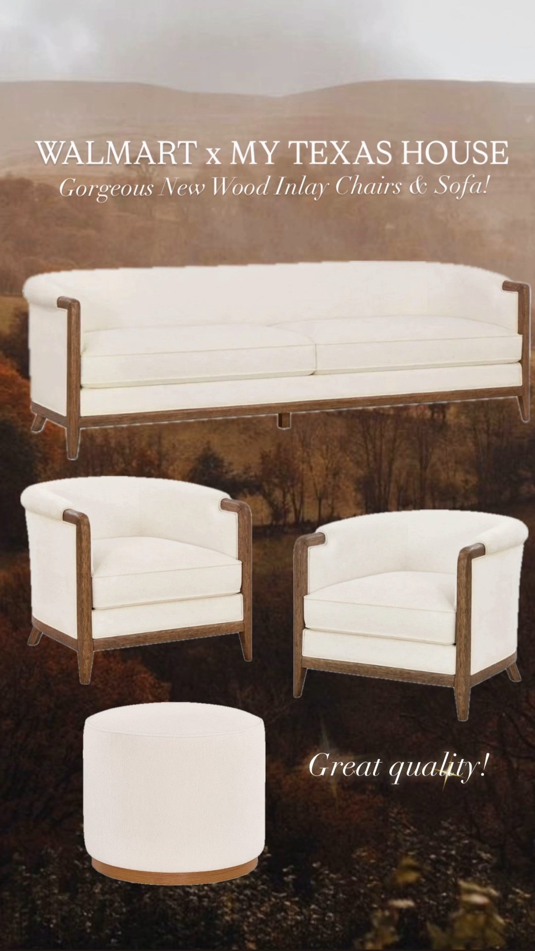 Our new living room furniture collection 

#LTKHoliday #LTKCyberWeek #LTKHome