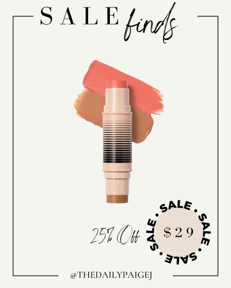 I swear by my dibs beauty stick. It has blush on one side and bronzer on the other for the perfect contour. It’s currently 25% off today with code CYBER. it makes it under $30 and a great beauty gift this holiday season! 

#LTKunder50 #LTKsalealert #LTKCyberweek