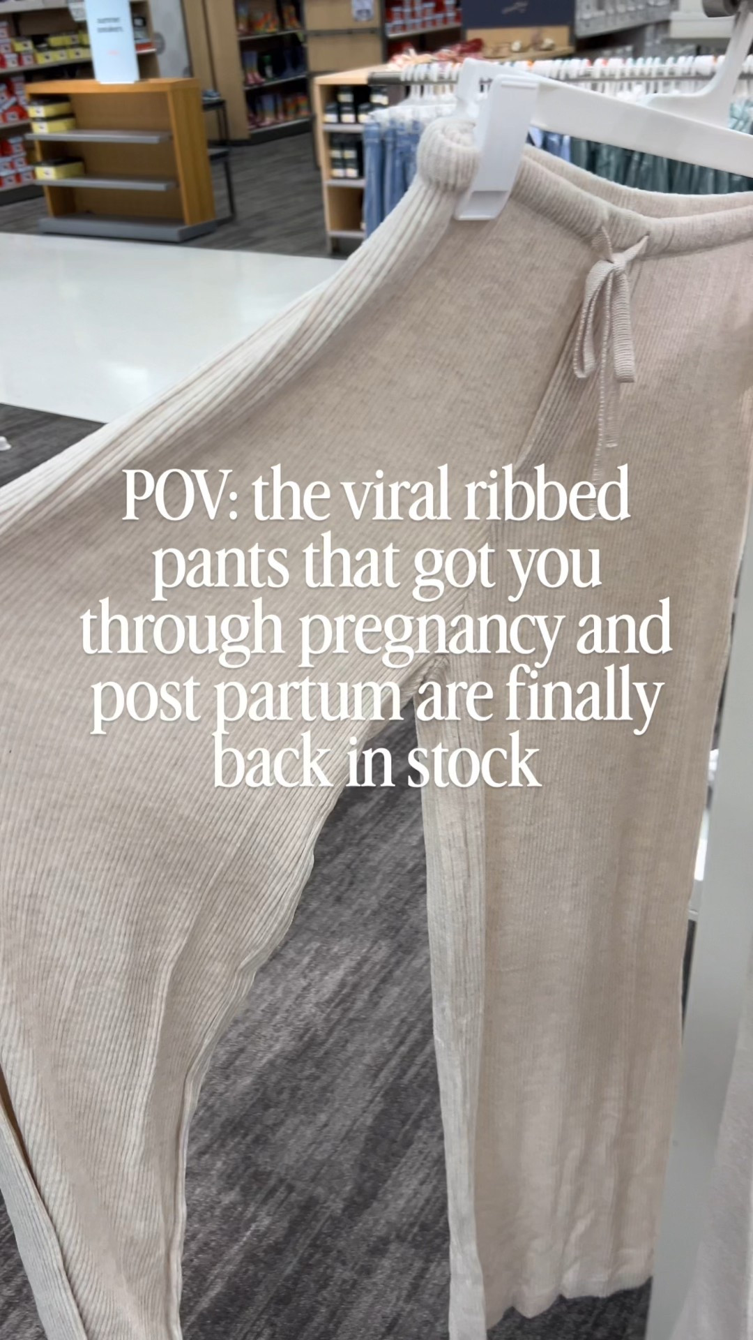 comment COMFY and I’ll send you the link to these comfiest pants I’ve ever owned. (If you’re not following me @bymeghang the link won’t go through - follow first, then comment!) 

I bought these when I was pregnant, wore them through pregnancy, wore them at the hospital, wore them for post partum, and I’m still wearing them today because they’re elite!!!!! 

#newmom #targetfinds #targetstyle 

#LTKBump #LTKFindsUnder50 #LTKStyleTip