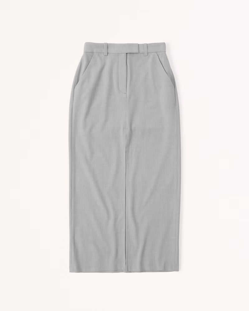 Suiting Maxi Skirt | Abercrombie & Fitch (US)