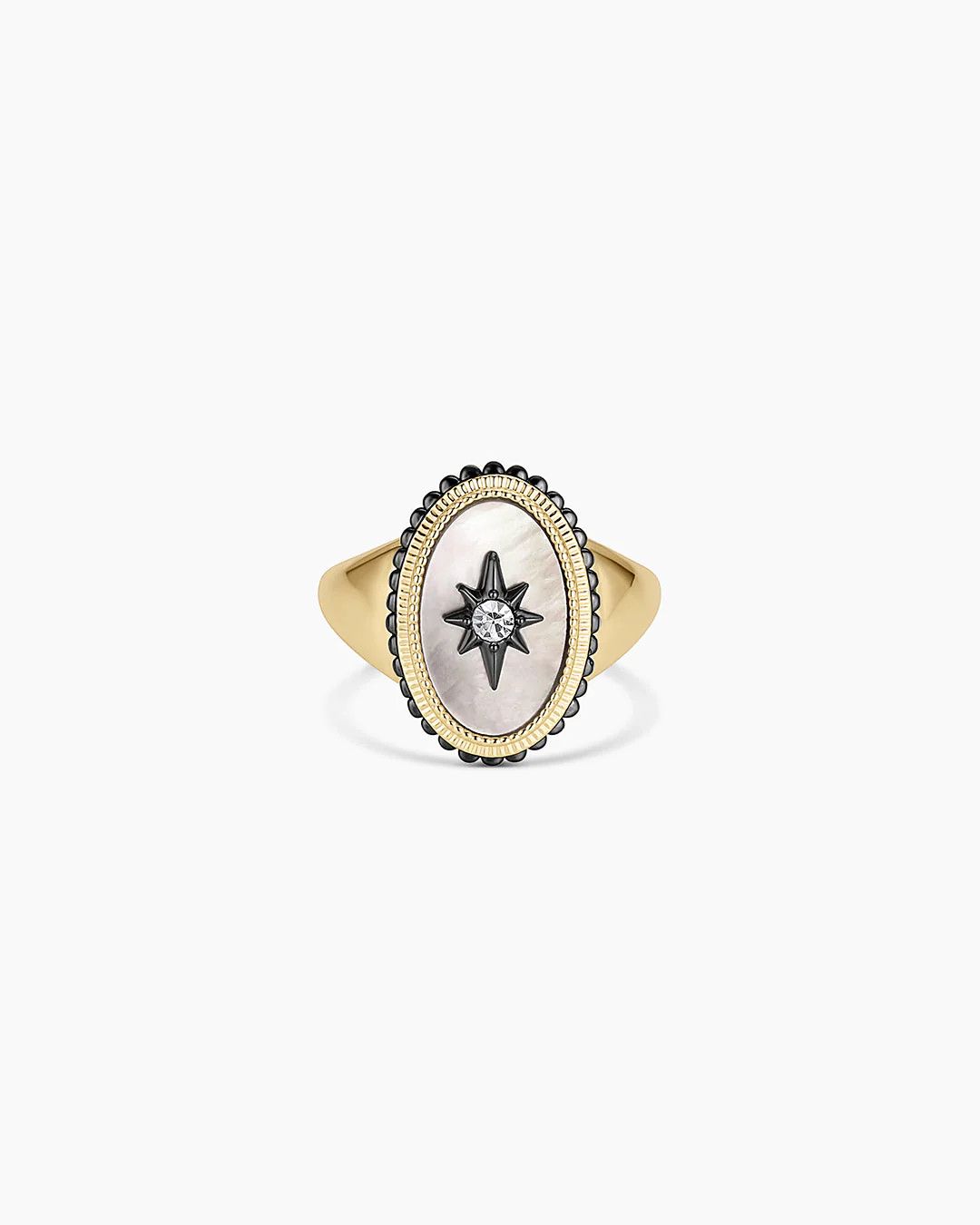 Vintage Burst Coin Ring | gorjana