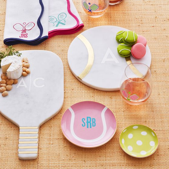 Pickleball Marble Cheese Board | Mark and Graham