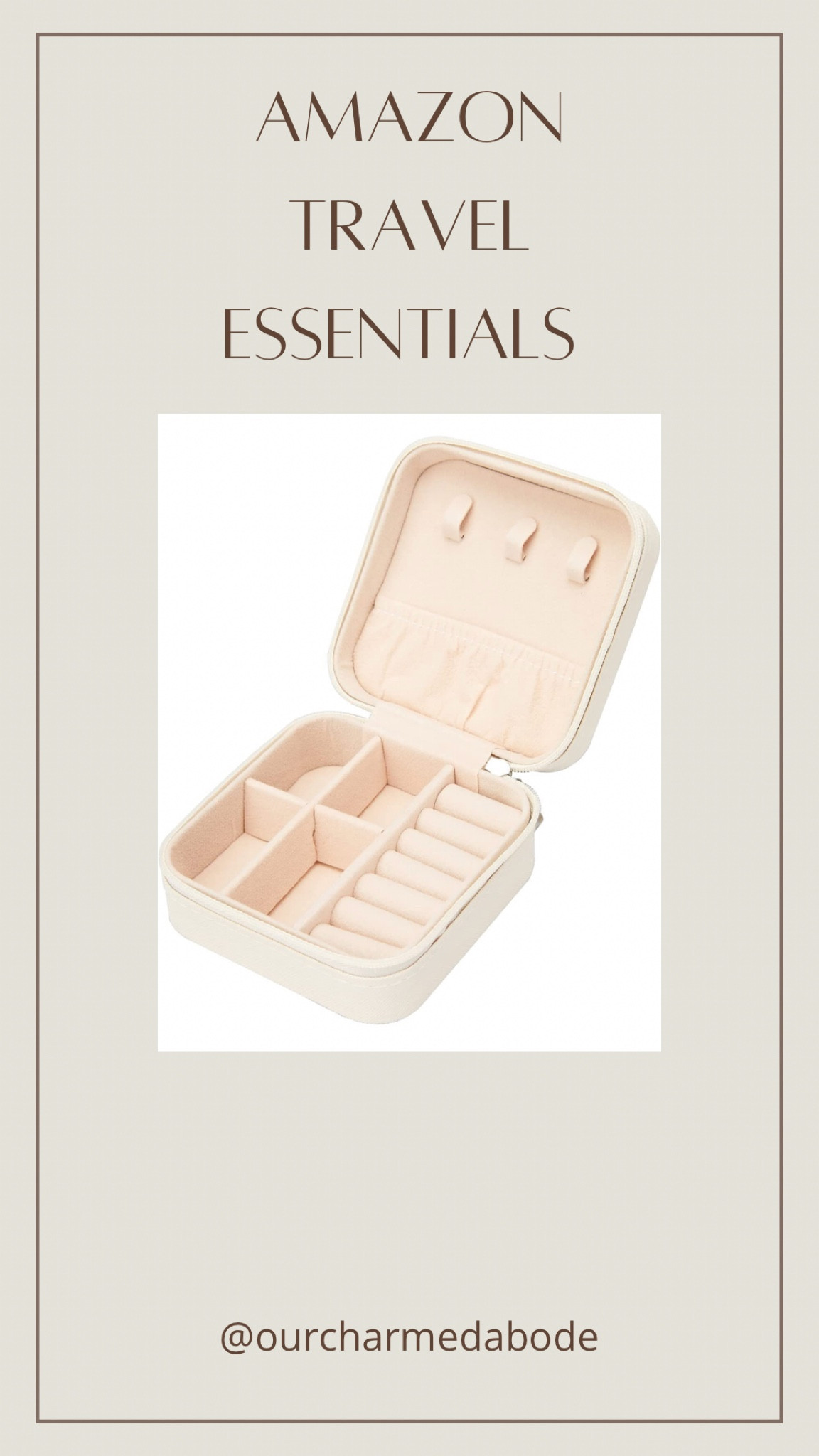 Travel jewelry case from Amazon 

#LTKhome #LTKtravel