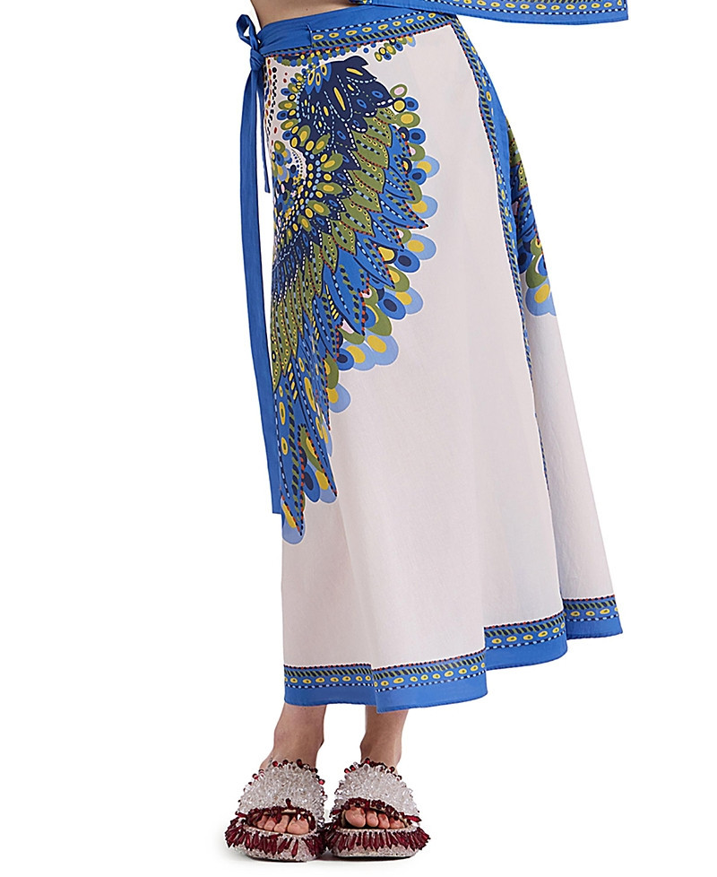 La DoubleJ Sarong Chakra Placee Skirt | Bloomingdale's (US)