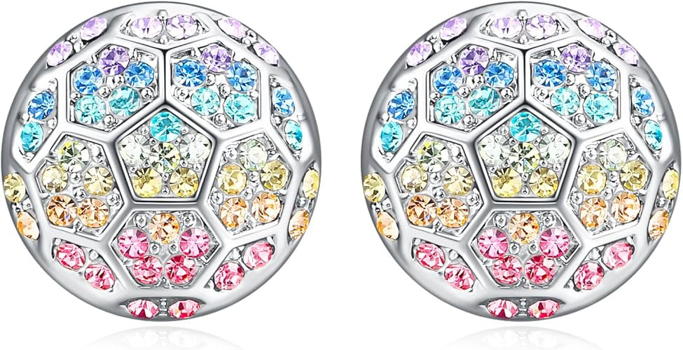 Baseball Basketball Soccer Earrings for Women,Volleyball Football Stud Earrings Jewelry Gifts | Amazon (US)