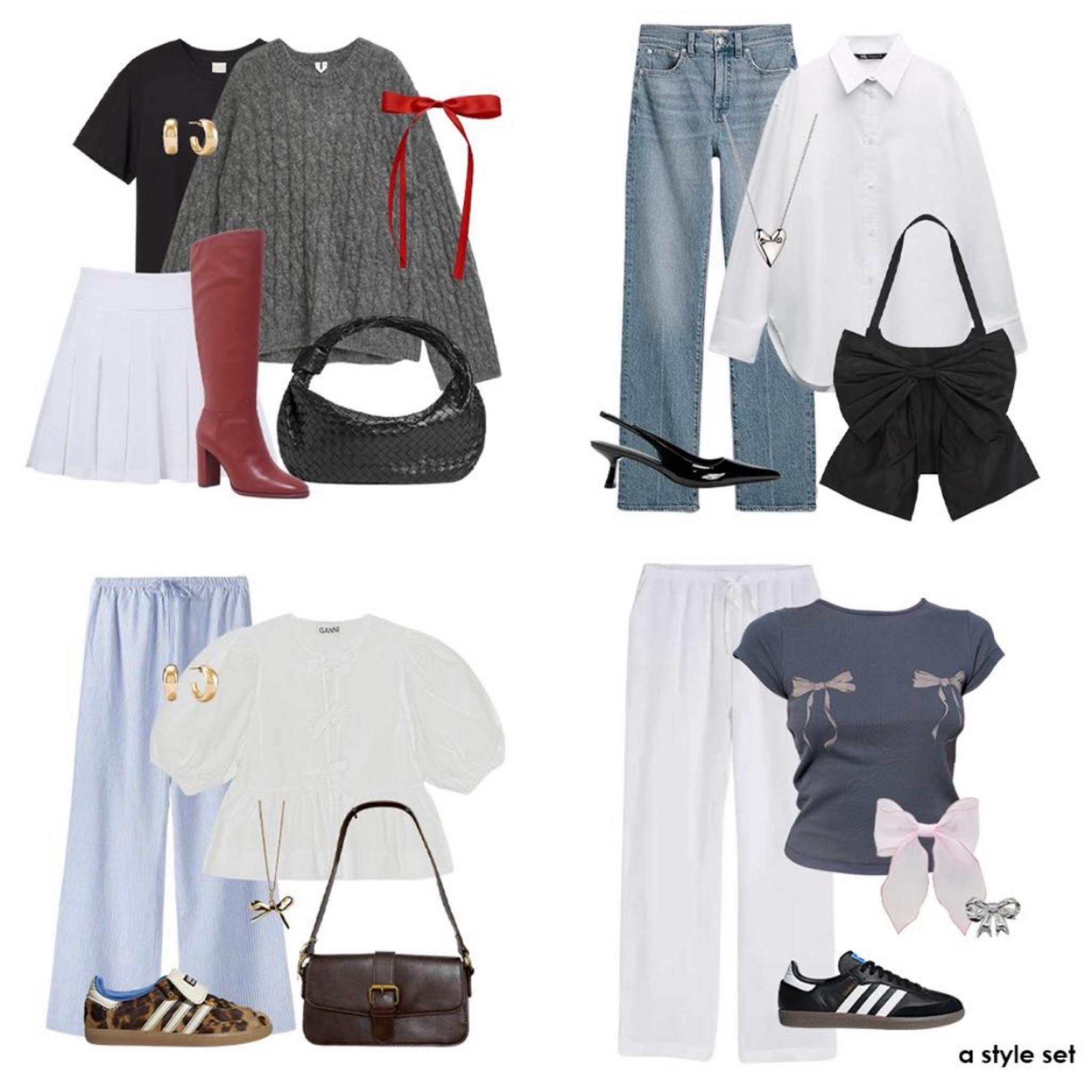 styling bows 4 ways 🎀 

#LTKstyletip