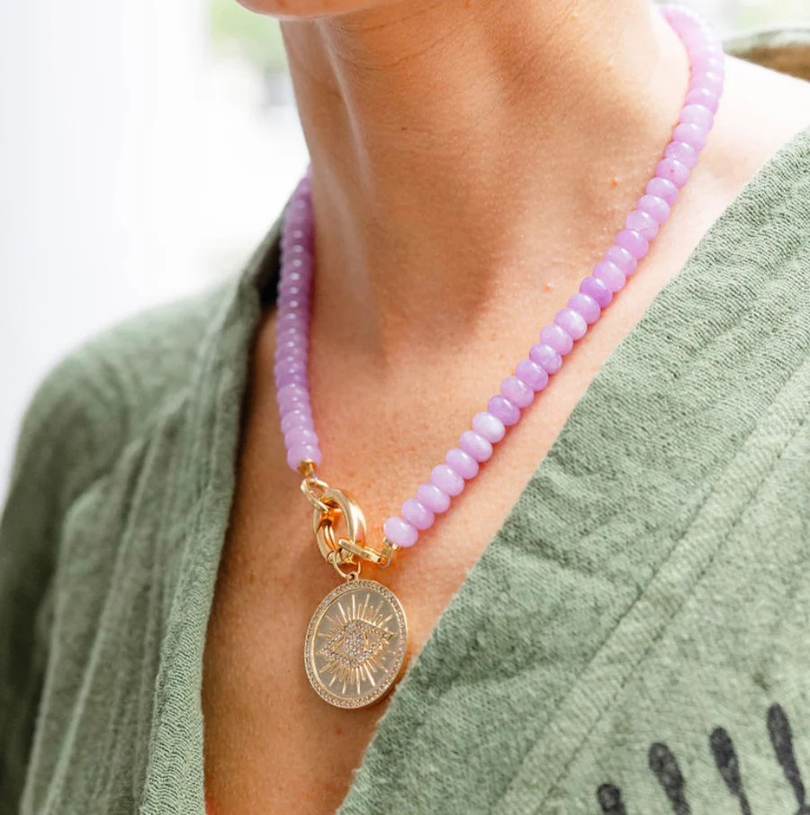 Inner Strength Lavender Necklace | Erin McDermott Jewelry
