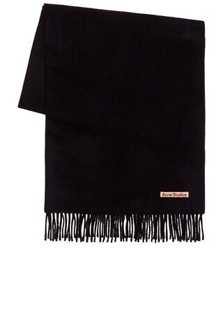 Acne Studios Canada Scarf in Black | FWRD 