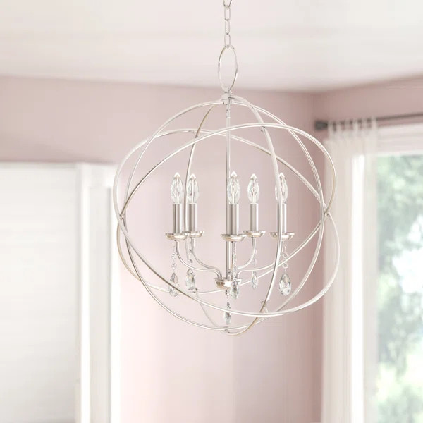 Auberta 5-Light Unique / Statement Globe Chandelier | Wayfair Professional