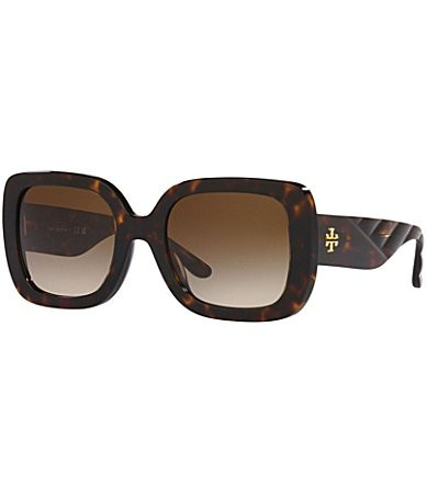 Tory Burch Women's 54mm Tortoise Butterfly Sunglasses - Tortoise | Dillard's