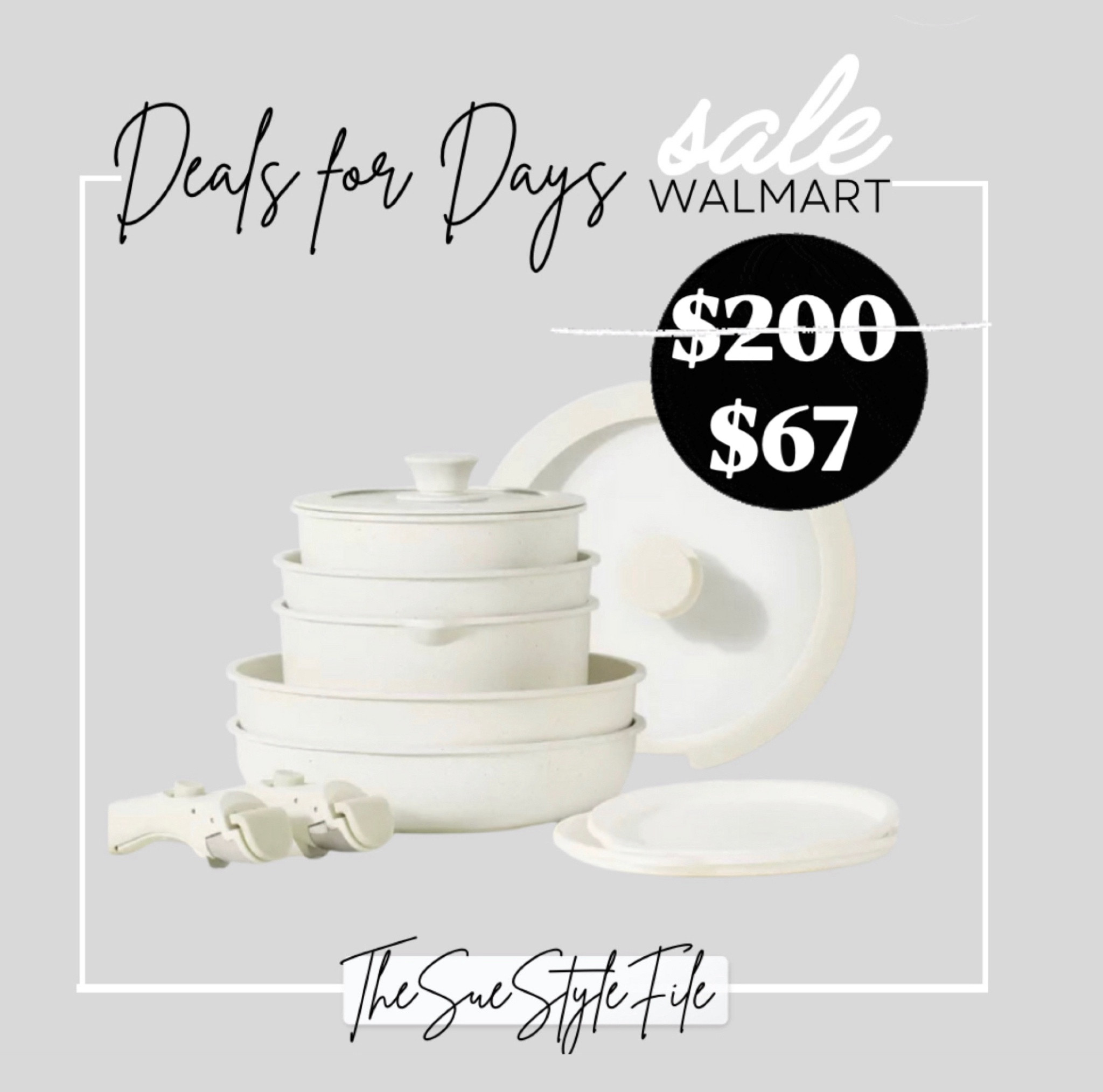 Pots.. Pans. Gift guide for her. Walmart deals for days. Kitchen. Home decor. Home sales. Prime day sales. Prime day deal. Garland. Wreath. Christmas tree. Christmas decor. Christmas decorations. Daily deal. Cabinet. Anthropologie looks for less. West elm looks for less mirror sale. Walmart. Accent chair. Bench. Nightstand. Home decor. Side table. Fall porch. Fall home decor. Front porch. Doormat. Halloween tees. Halloween costume. Halloween decorations. Leggings fit tts. Halloween outfit. Fall outfit. Fall fashion. 

Comment SHOP below to receive a DM with the link to shop this post on my LTK ⬇ https://liketk.it/4TPC0 #ltksalealert #ltkholiday #ltkvideo

#LTKGiftGuide #LTKVideo #LTKHoliday