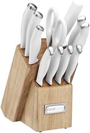 Cuisinart C77SSW-12P Color Pro Collection 12 Piece Knife Block Set, White | Amazon (CA)