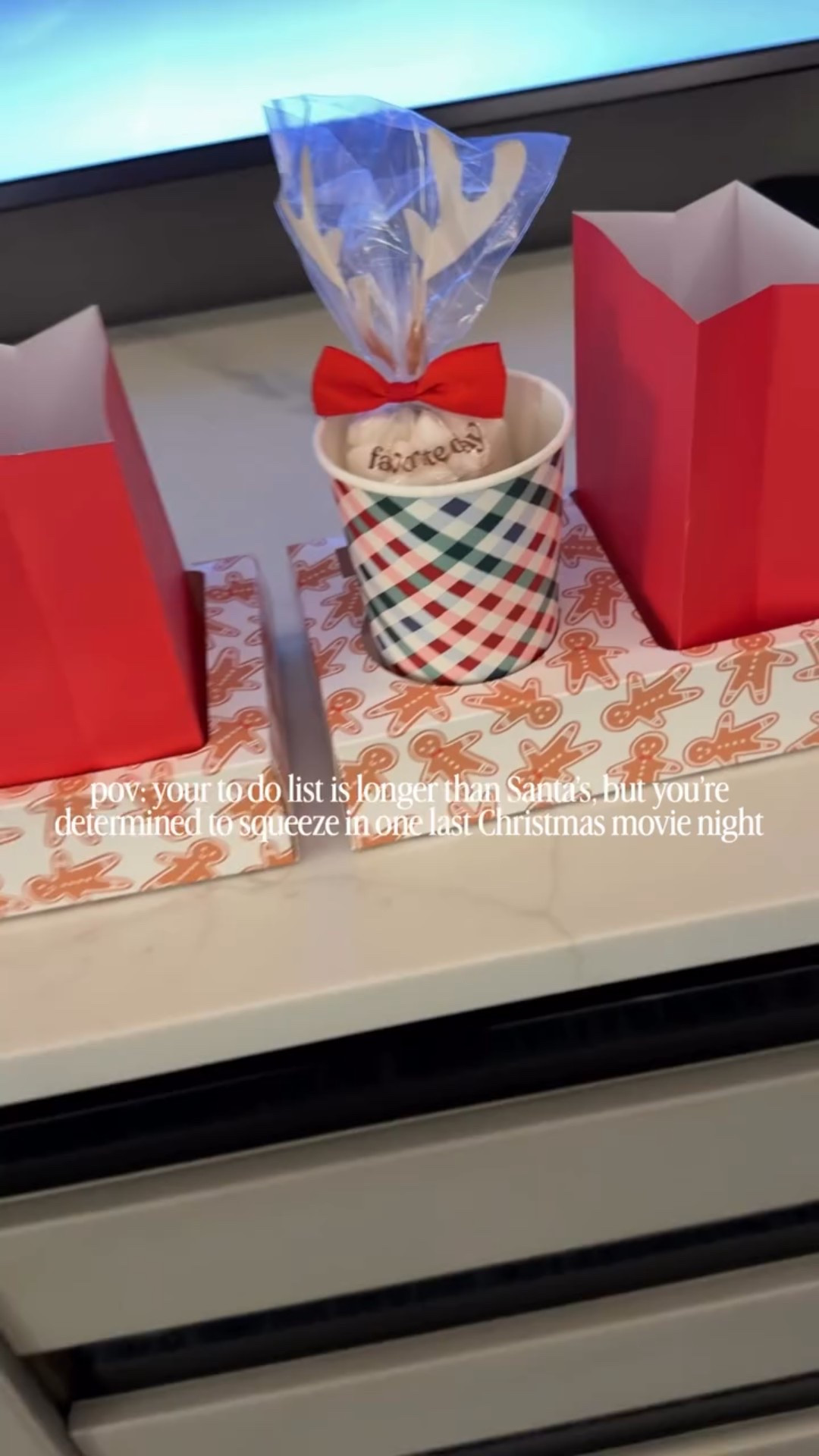 The to do list is unhinged, but let’s do it. 

Mention LINK and add these three things to your @target order today! 

#millennialmom #christmasmovienight #holidaytraditions #christmaswithkids