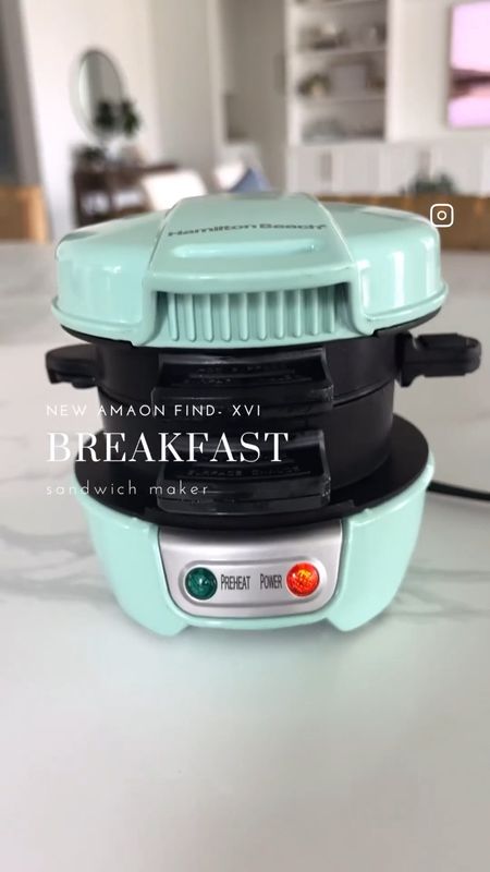 New Amazon Find #16 - Breakfast Sandwich Maker 

This is a meal prep game changer for me! Why I love it: 

- easy clean up 
- simple to operate 
- all in one 
- great price point 
- cooks evenly 

Comment “link” for the link to be sent to you, or find it on my Amazon page! 

#amazonfinds #mealprep #lifestyle #cookingwithkids #momlife #amazonmusthaves

#LTKhome #LTKxPrime #LTKsalealert