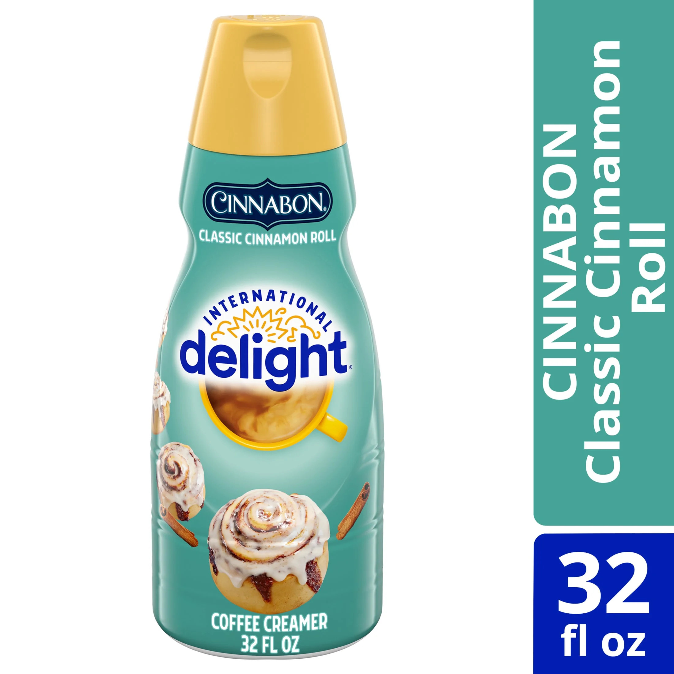 International Delight Cinnabon (R) Coffee Creamer, 32 fl oz Bottle | Walmart (US)