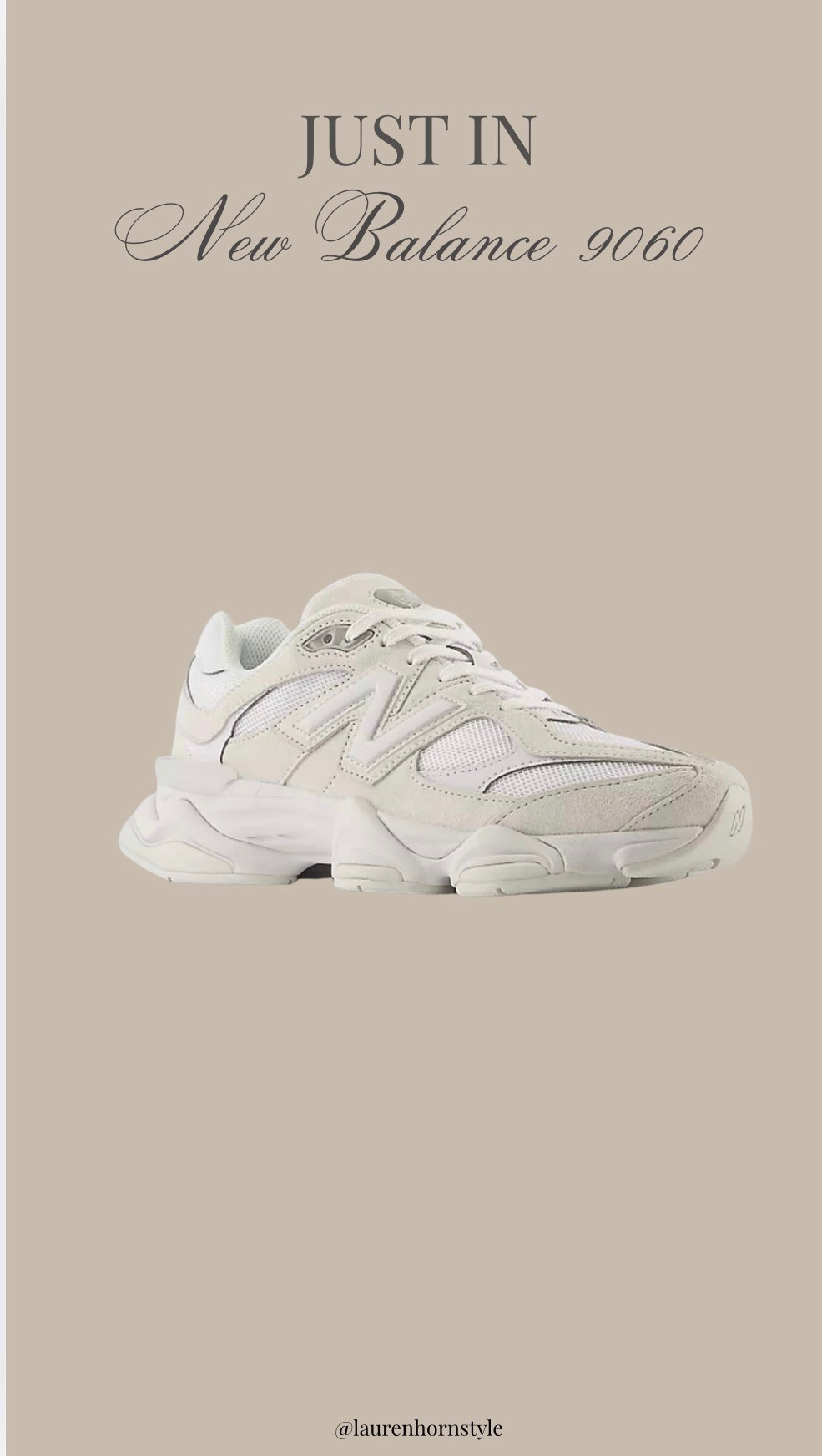 New balance 9060 new all white sneaker. Size down 1/2 size!

#LTKootd #LTKSeasonal #LTKActive