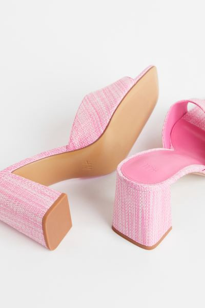 Straw-look Mules | H&M (US + CA)