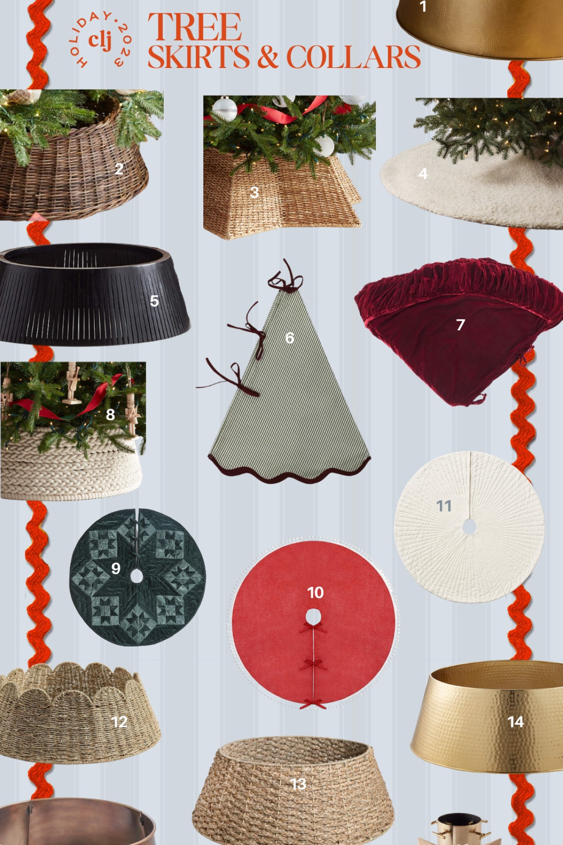 Just think of it as the cozy blanket your tree didn’t know it needed. Not only do they catch the occasional stray pine needle, but they seamlessly tie the whole tree ensemble together.

#LTKHoliday #LTKSeasonal #LTKHolidaySale