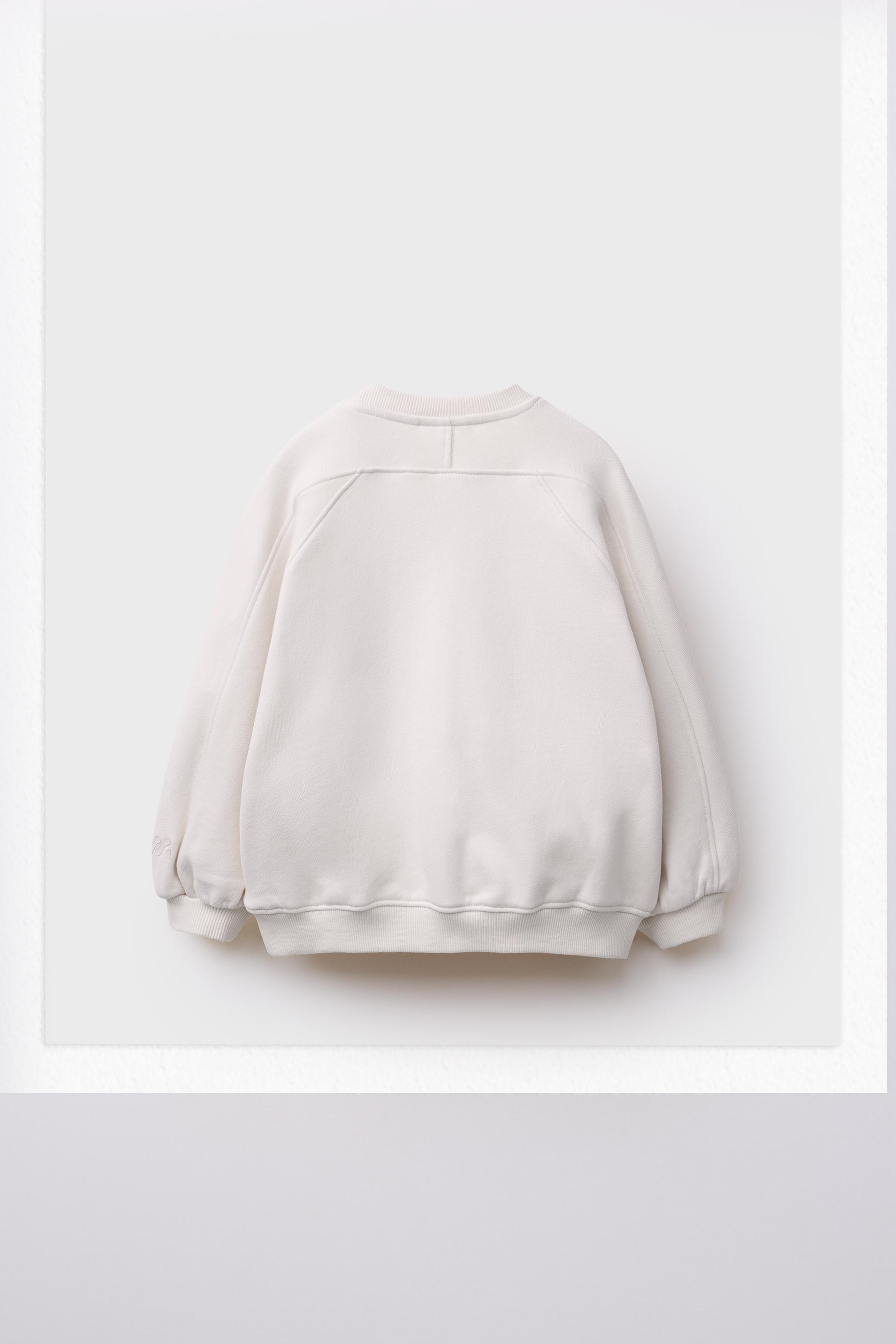 PLAIN CUT-OUT SWEATSHIRT | Zara US