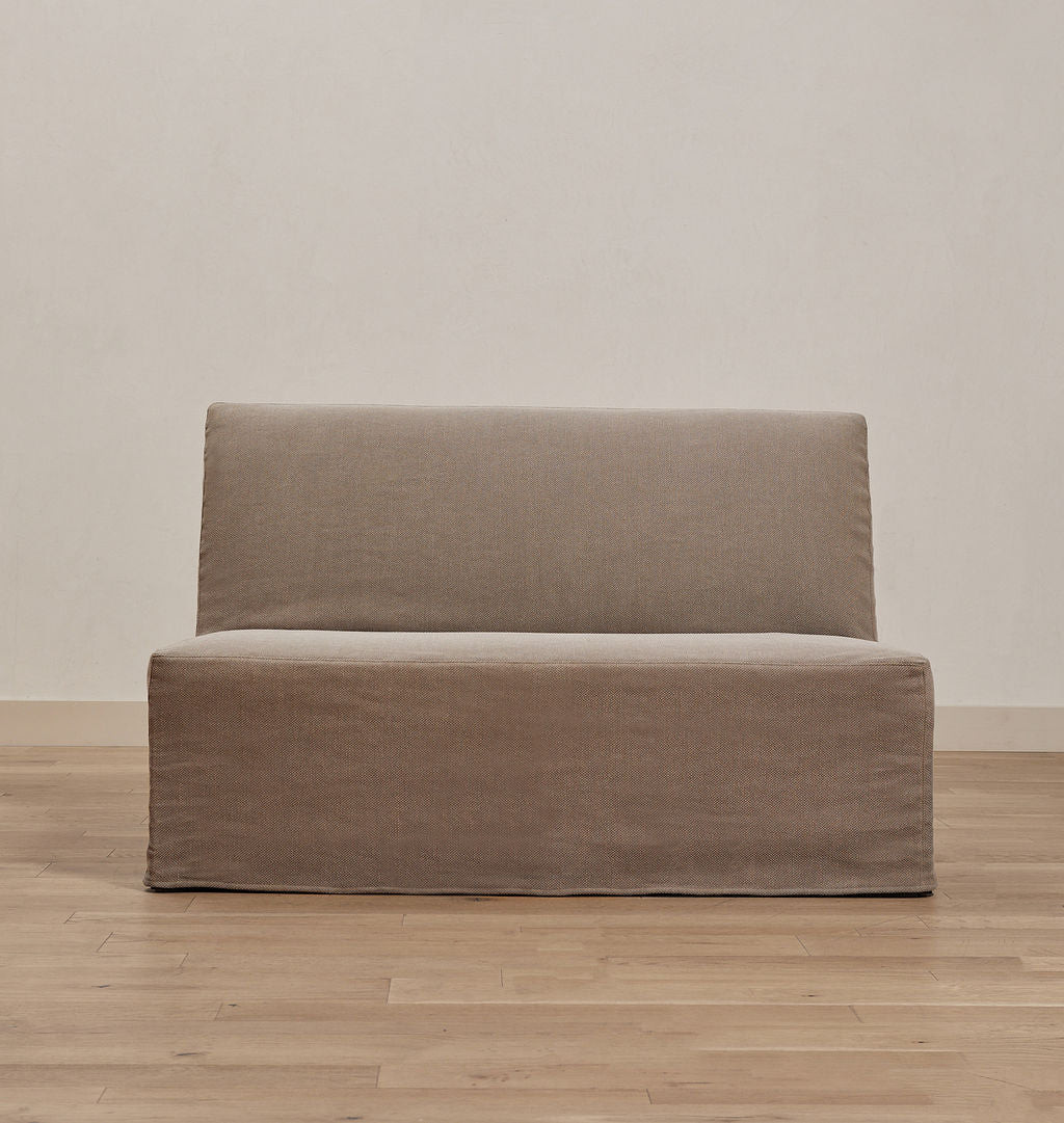 Asa Slipcovered Dining Bench | Amber Interiors