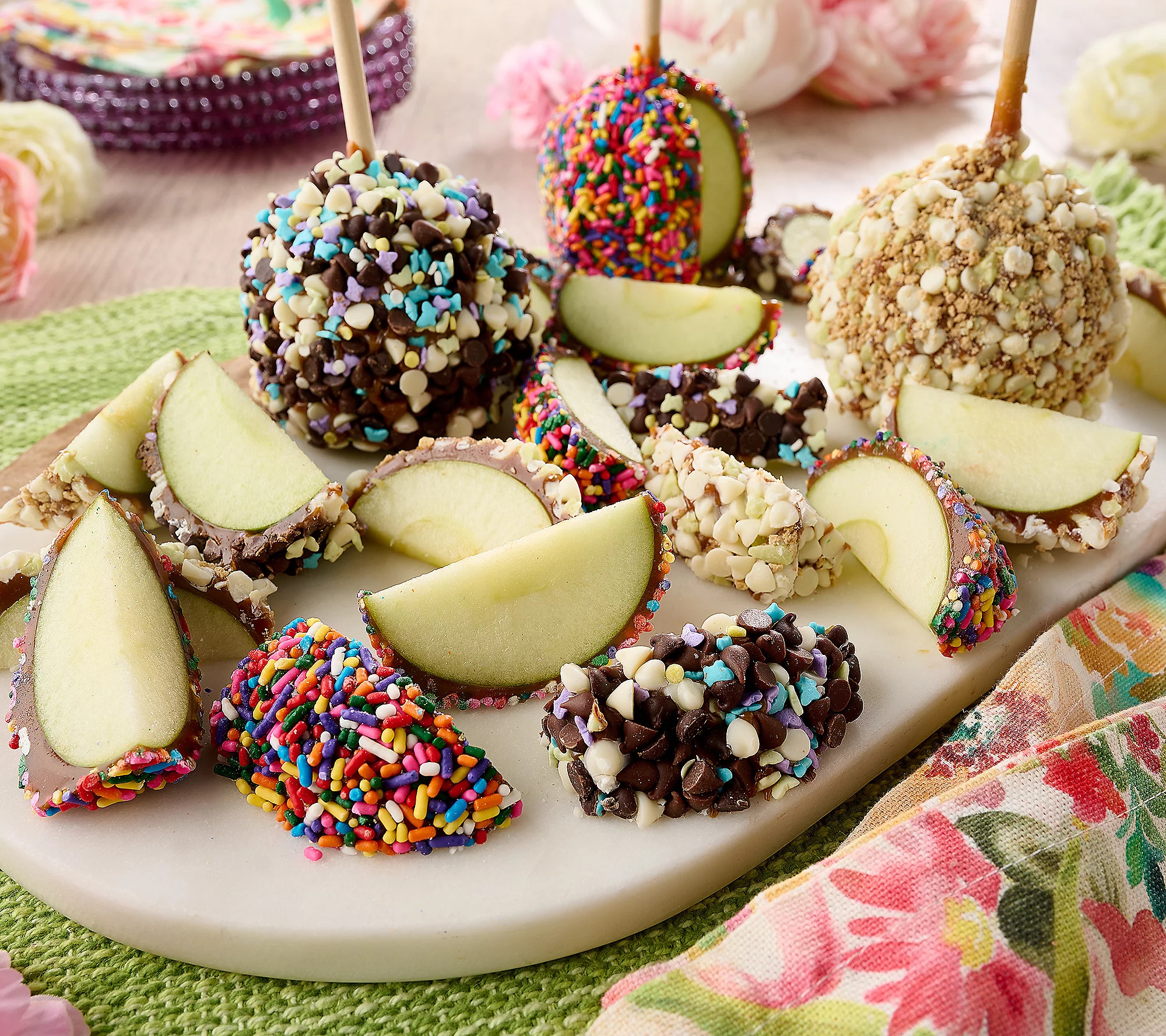 Mrs. Prindables 9pc Sweet Springtime IndividualApples | QVC