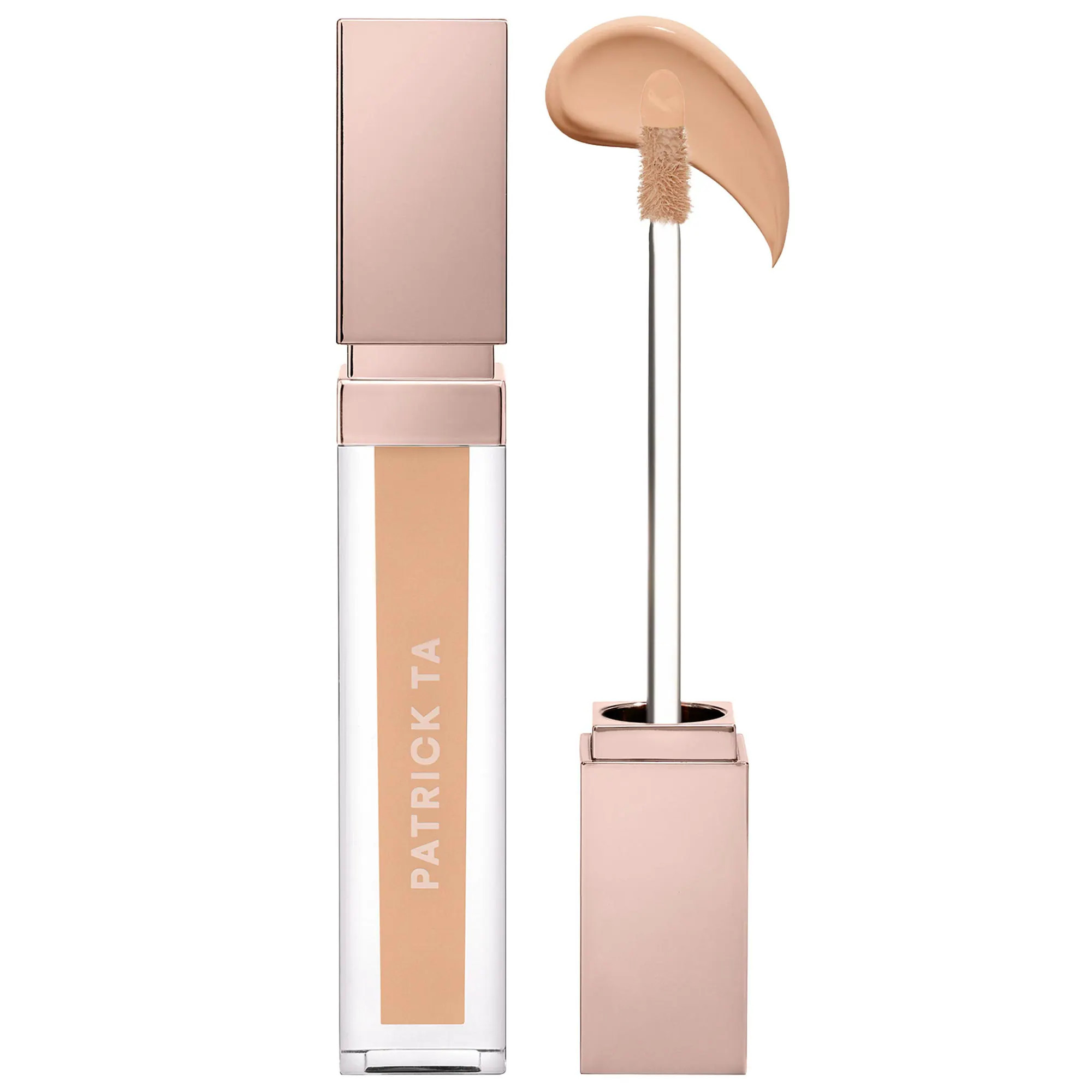 PATRICK TA Major Skin Soft Blur Brightening Hydrating Concealer with Vitamin E Light Rosy 4 0.2 oz/6 mL | Sephora (US)