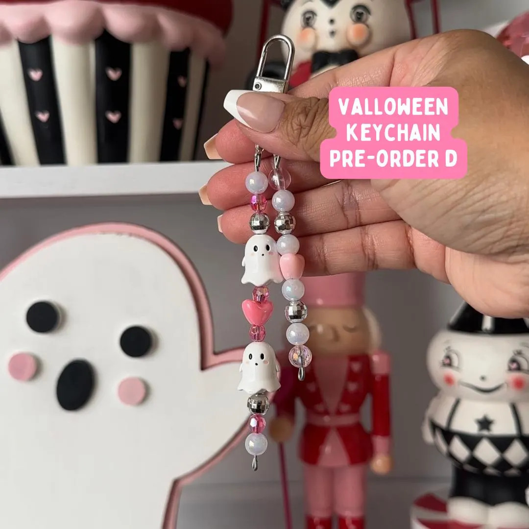 Valloween Ghost Keychain Pre-order D - Etsy | Etsy (US)