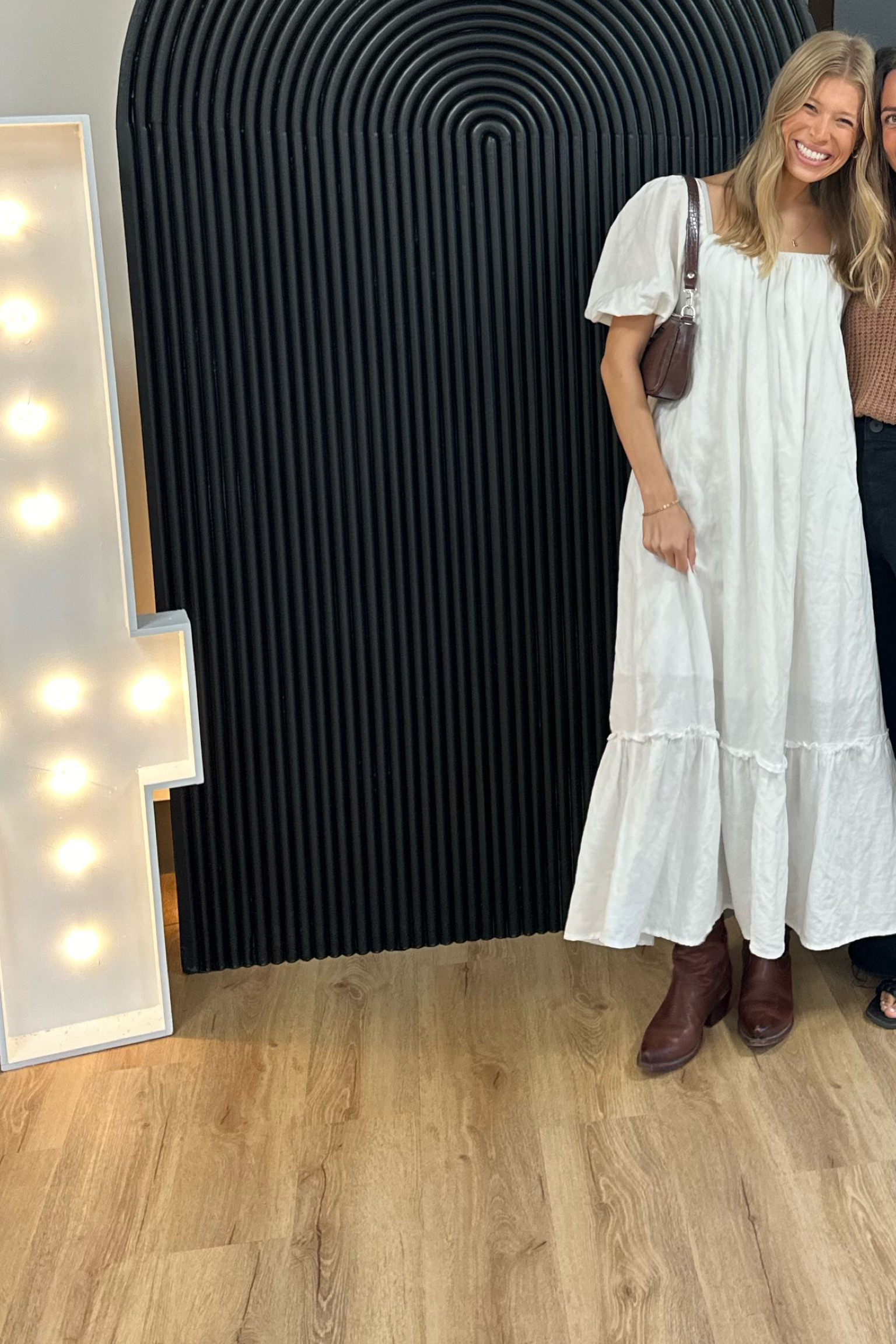 summer or fall outfit / white linen maxi dress , tecovas cowgirl boots , basic brown purse that i wear alll the time!!! i also wore this dress for bridal and wedding activities 🤍🤍🤍

#LTKSeasonal #LTKBeauty #LTKWedding