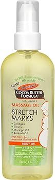Palmer's Cocoa Butter Formula Massage Oil for Stretch Marks and Pregnancy Skincare, 3.4 Ounces | Amazon (US)