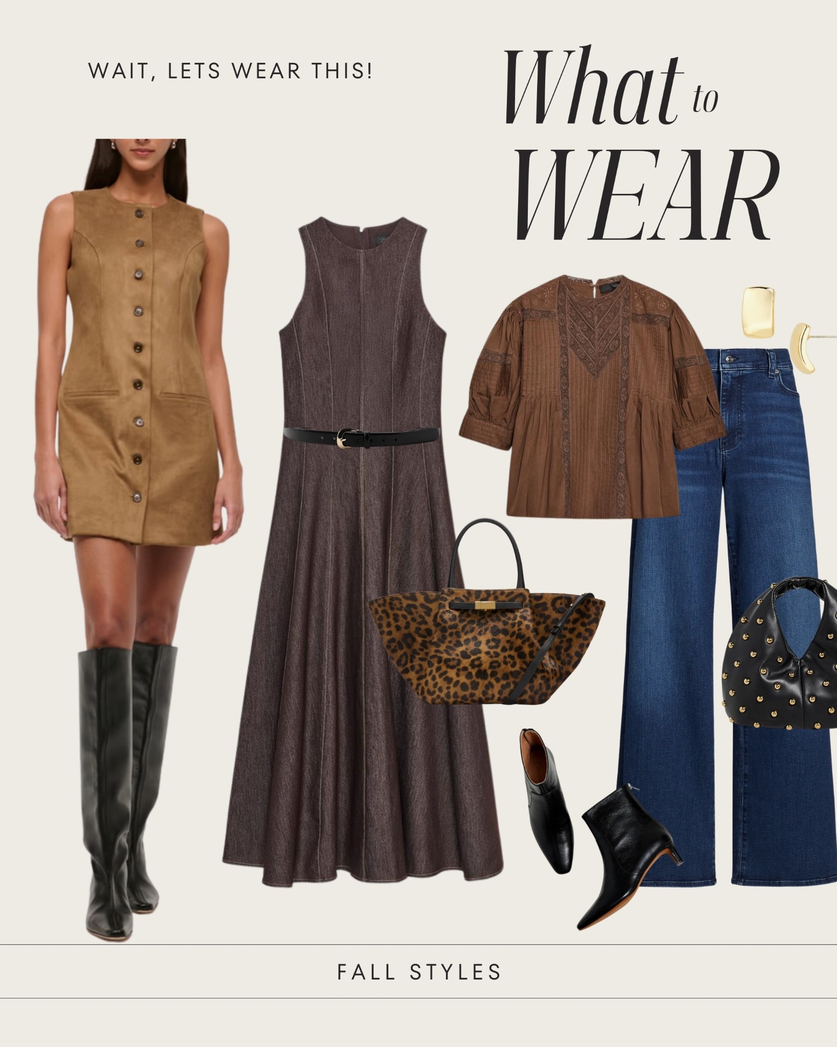 Fall Styles! 
Suede dress sale on sale- 40% off make sure to copy code! 

#LTKOver40 #LTKStyleTip