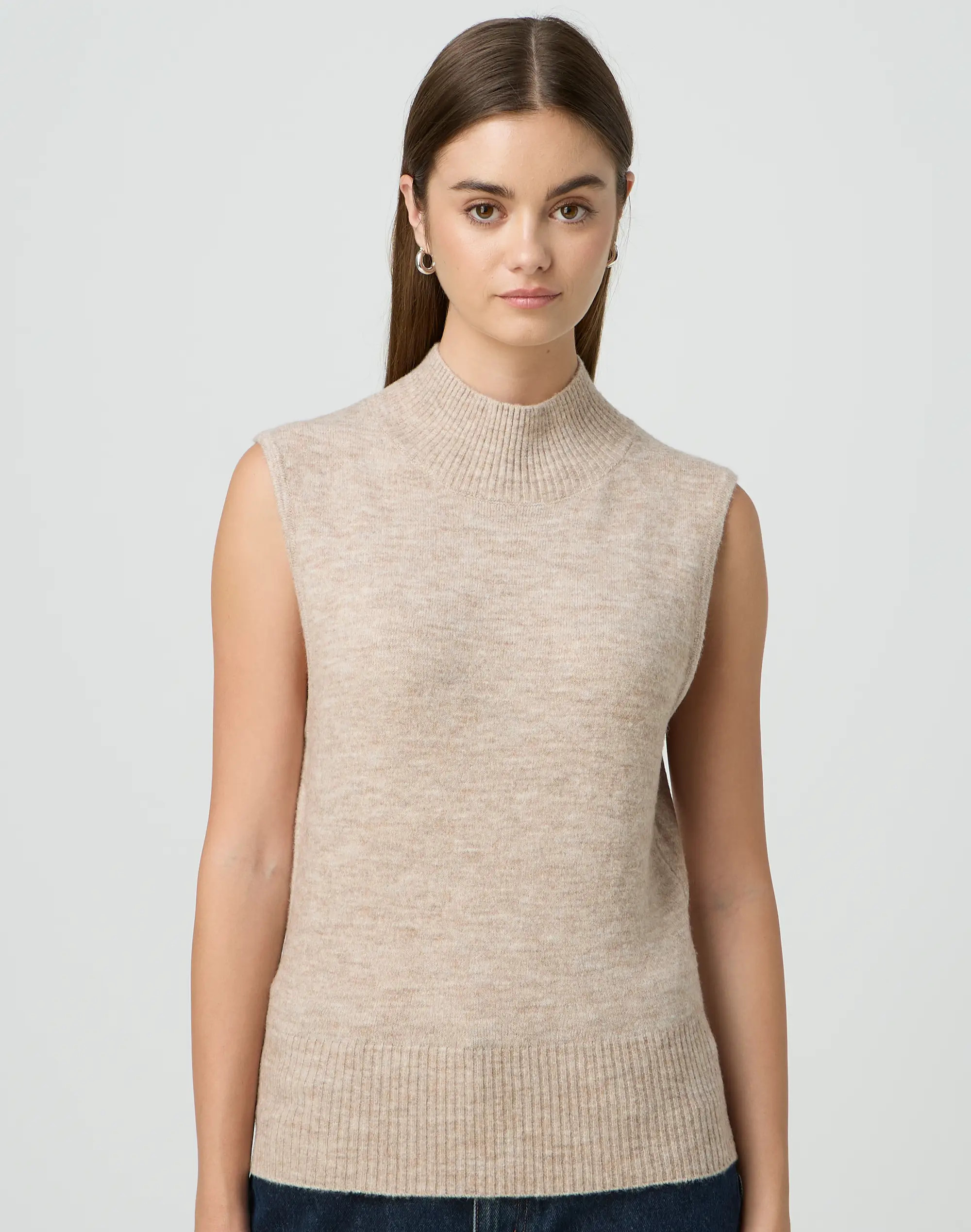 Wool Blend Knit Vest | Glassons (Australia)