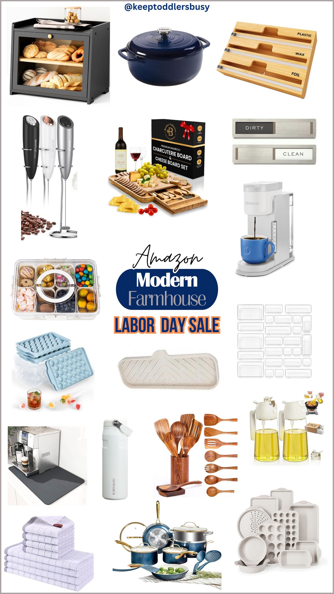 🔥Kick Off Labor Day Weekend with HOT Deals🔥  for your kitchen!

Get the full list at Amazon.com/shop/keeptoddlersbusy ✅

#laborday 

#LTKSaleAlert #LTKFallSale #LTKHome