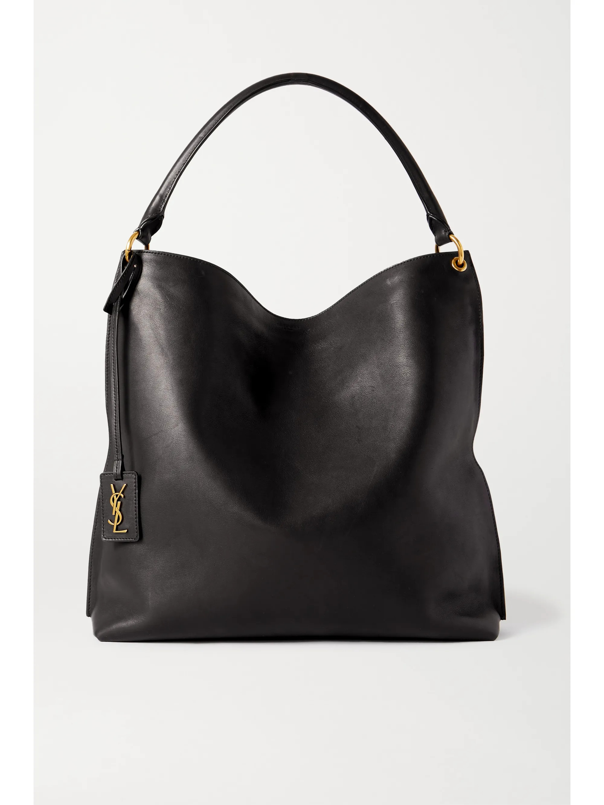 Black Tag leather tote | SAINT LAURENT | NET-A-PORTER | NET-A-PORTER (UK & EU)