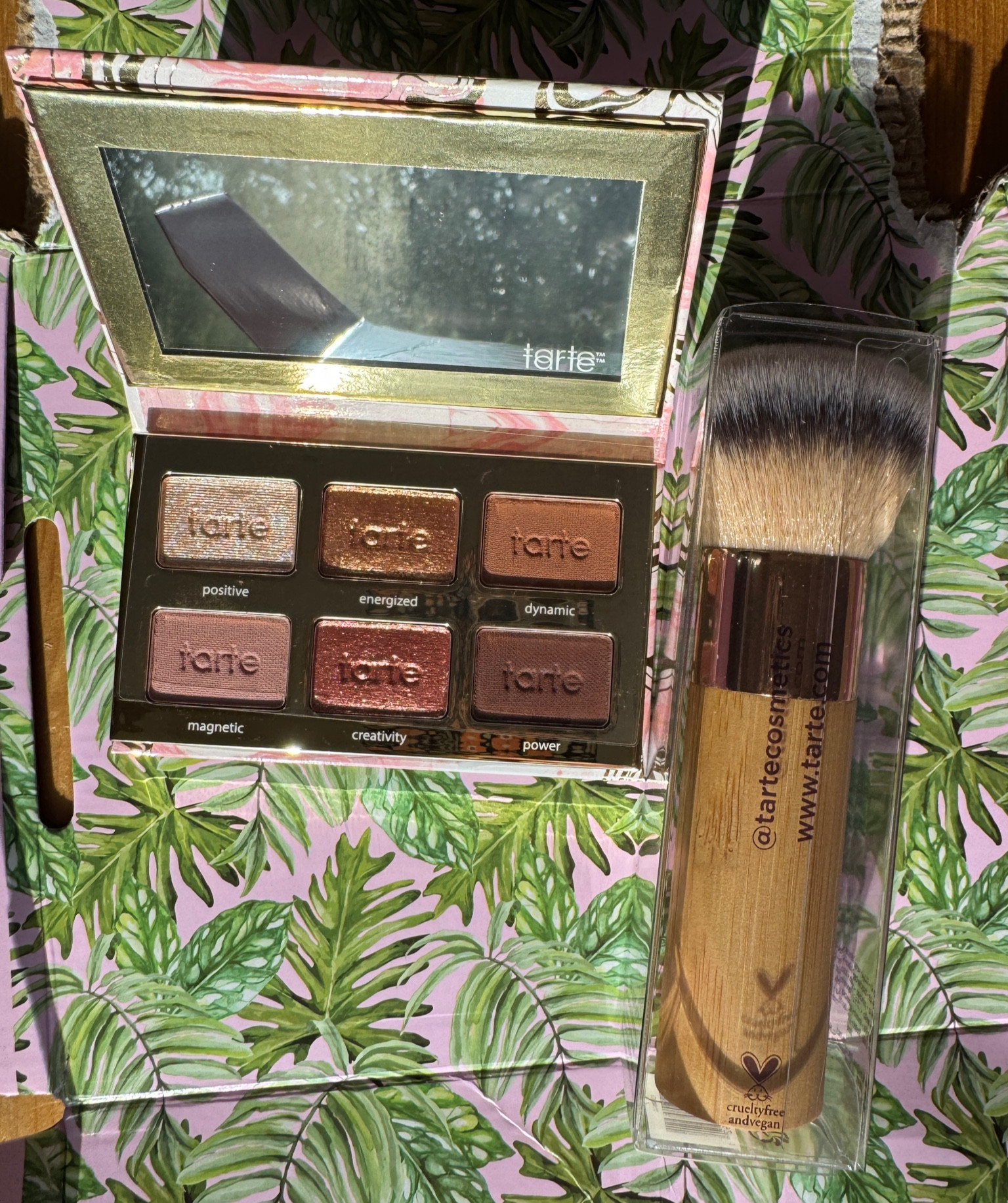 My recent Tarte order. This makeup brush I the best I’ve ever used. Also a favorite eyeshadow palette that I’ve had to order another one. It’s so good and neutral. 

#LTKFindsUnder50 #LTKOver40 #LTKBeauty