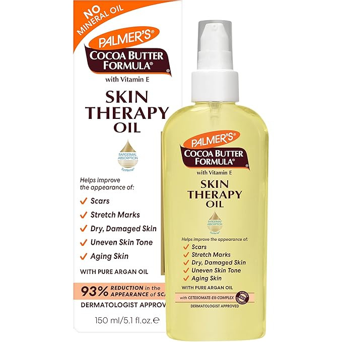 Palmer's Cocoa Butter Formula Skin Therapy Moisturizing Body Oil, 5.1 Ounces (Pack of 1) | Vitami... | Amazon (US)