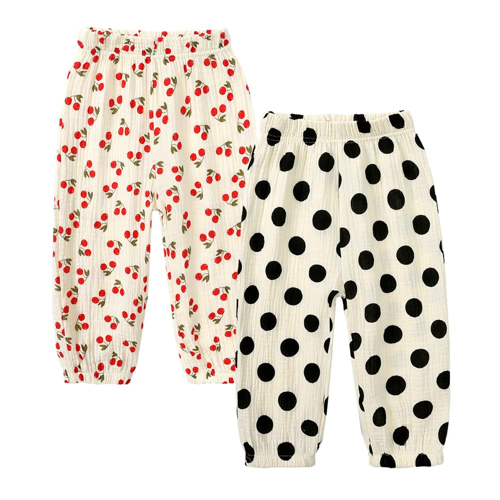 MYGBCPJS Baby Boys Girls Cotton Linen Trousers Kids Casual Ankle Pants Loose Long Bloomers | Amazon (US)